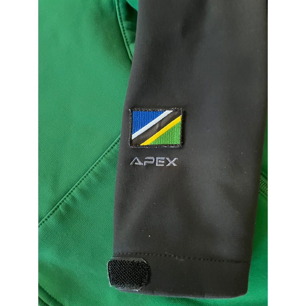 The North Face Apex Kilimanjaro 7 Summits Project Softshell Jacket Green Mens L - Picture 10 of 11